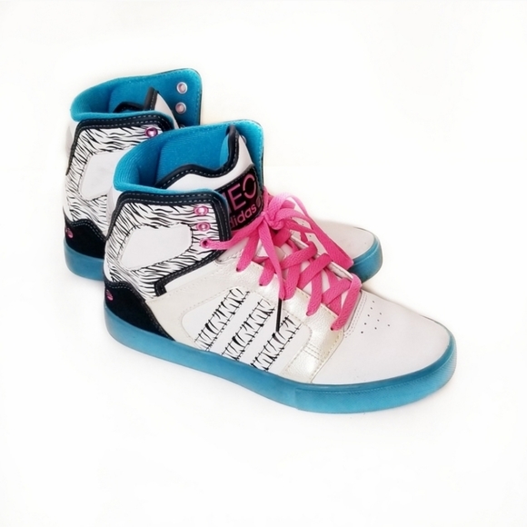 adidas color block shoes